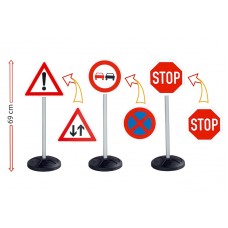 Игровой набор дорожных знаков BIG Traffic